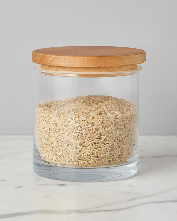 et&uacute;HOME Wood Top Canister, Medium