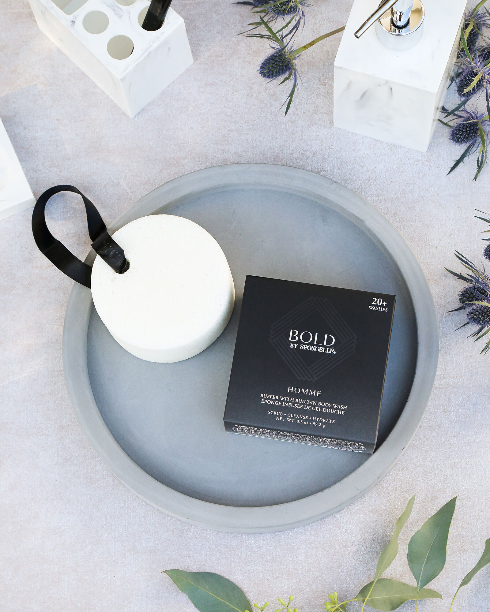 Spongelle Men's BOLD Body Buffer