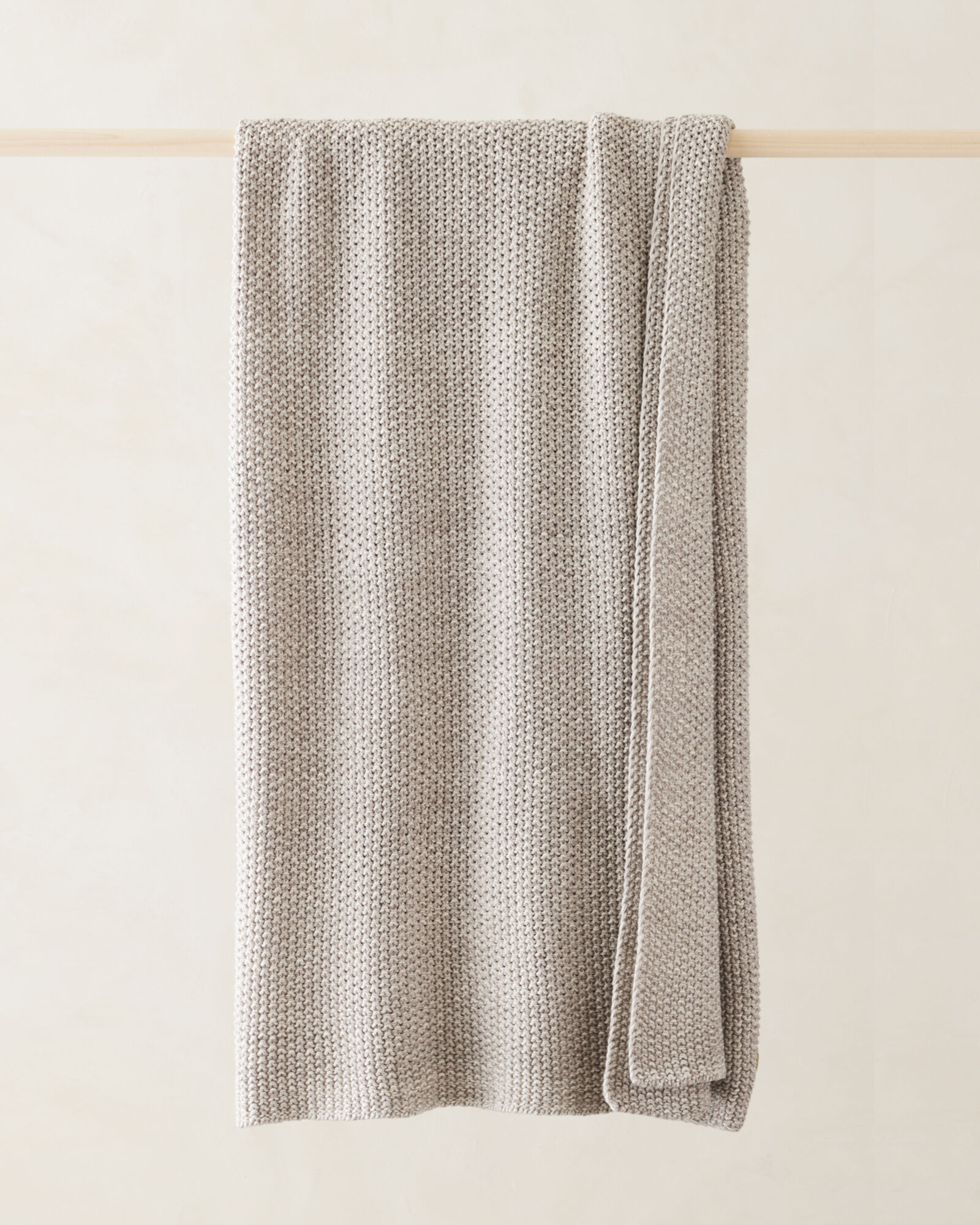 Organic Cotton Marled Throw