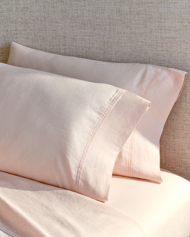 Organic Cotton Linen Pillowcase Set