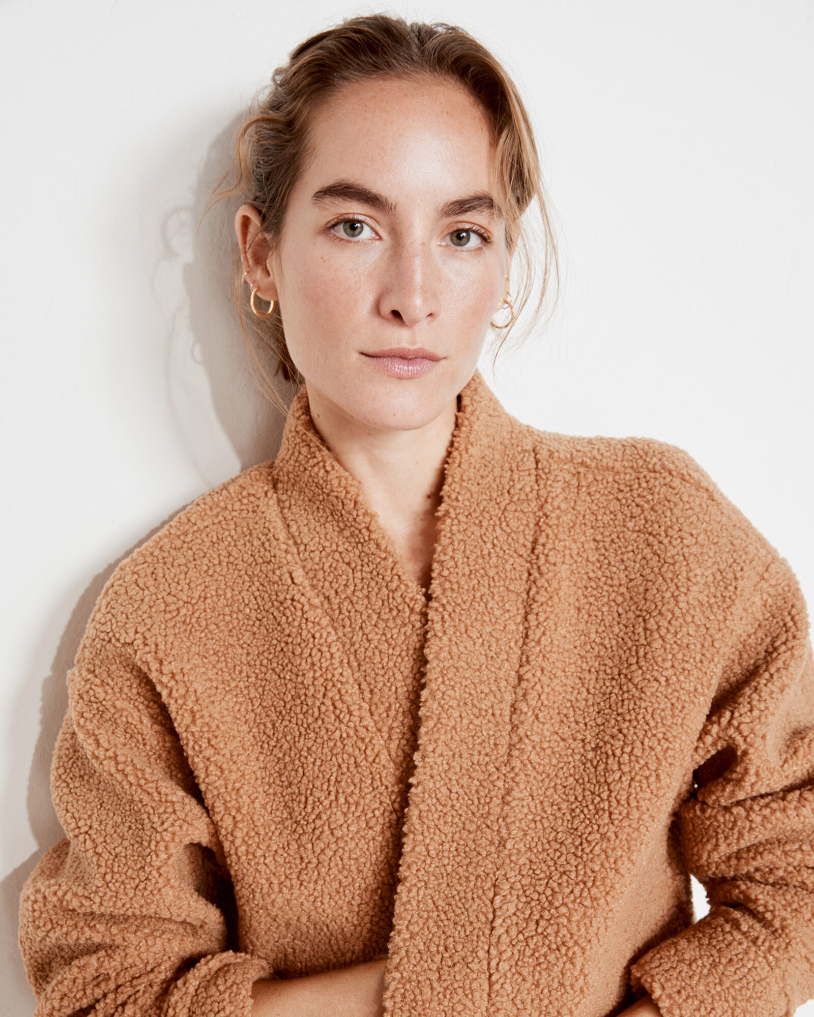 Sherpa Open Front Cardigan
