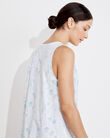 Organic Cotton Jersey Bluebell Floral Sleep Dress