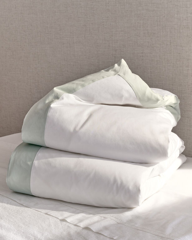 Organic Cotton Sateen Duvet Cover