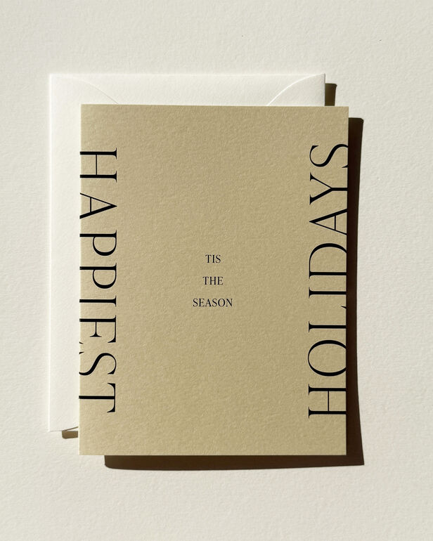 Jaymes Paper Tis the Season Holiday Card