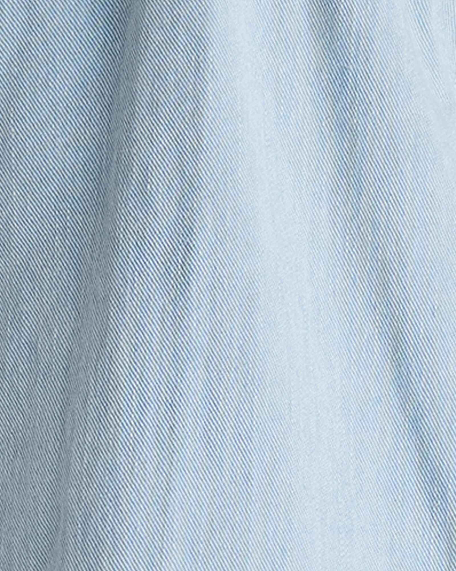 Organic Cotton Denim Wide Leg Pants