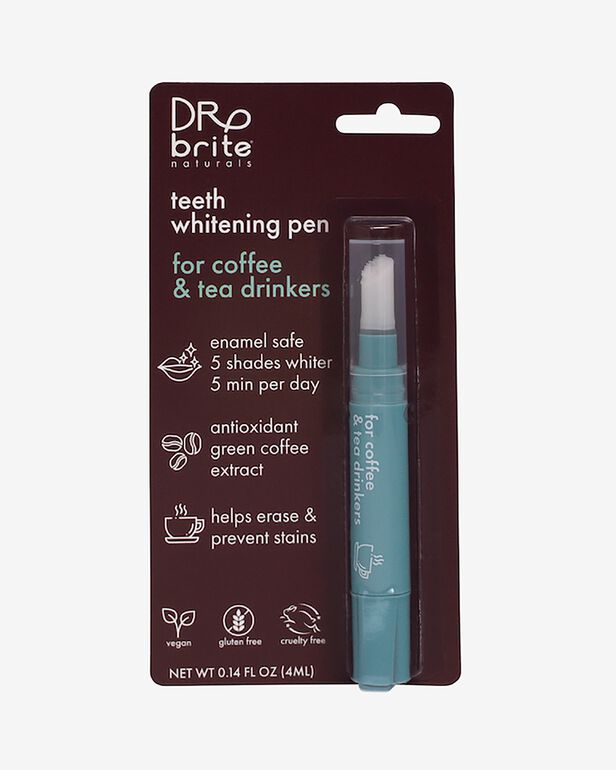 Dr. Brite Natural Teeth Whitening Pen For Tea + Coffee Drinkers