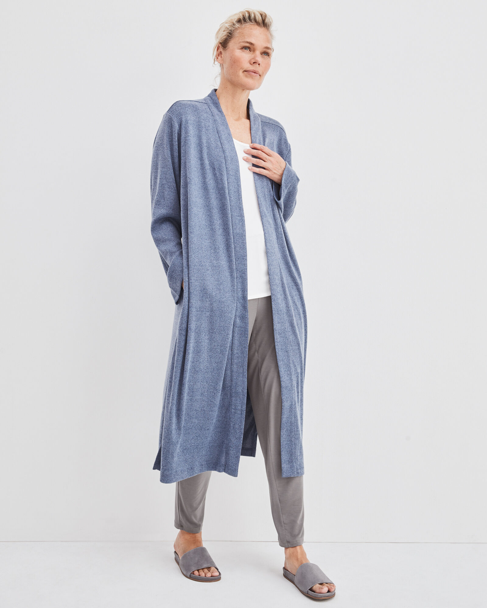Sweater Knit Robe