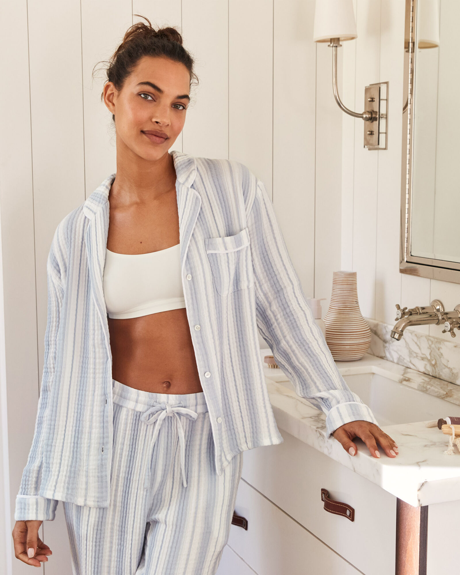 Gauze pajama deals
