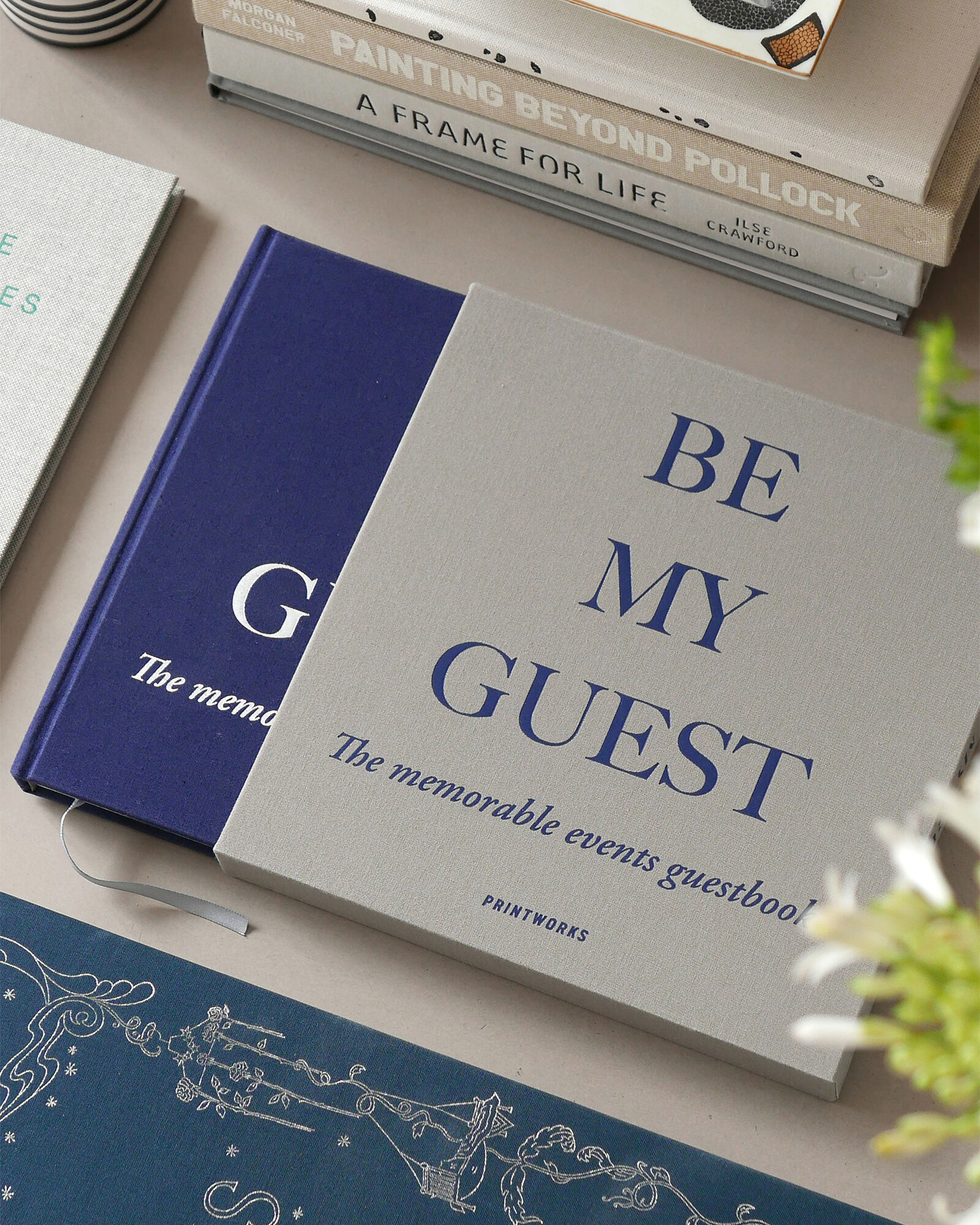 PRINTWORKS 'Be My Guest' Guest Book, Set of 2