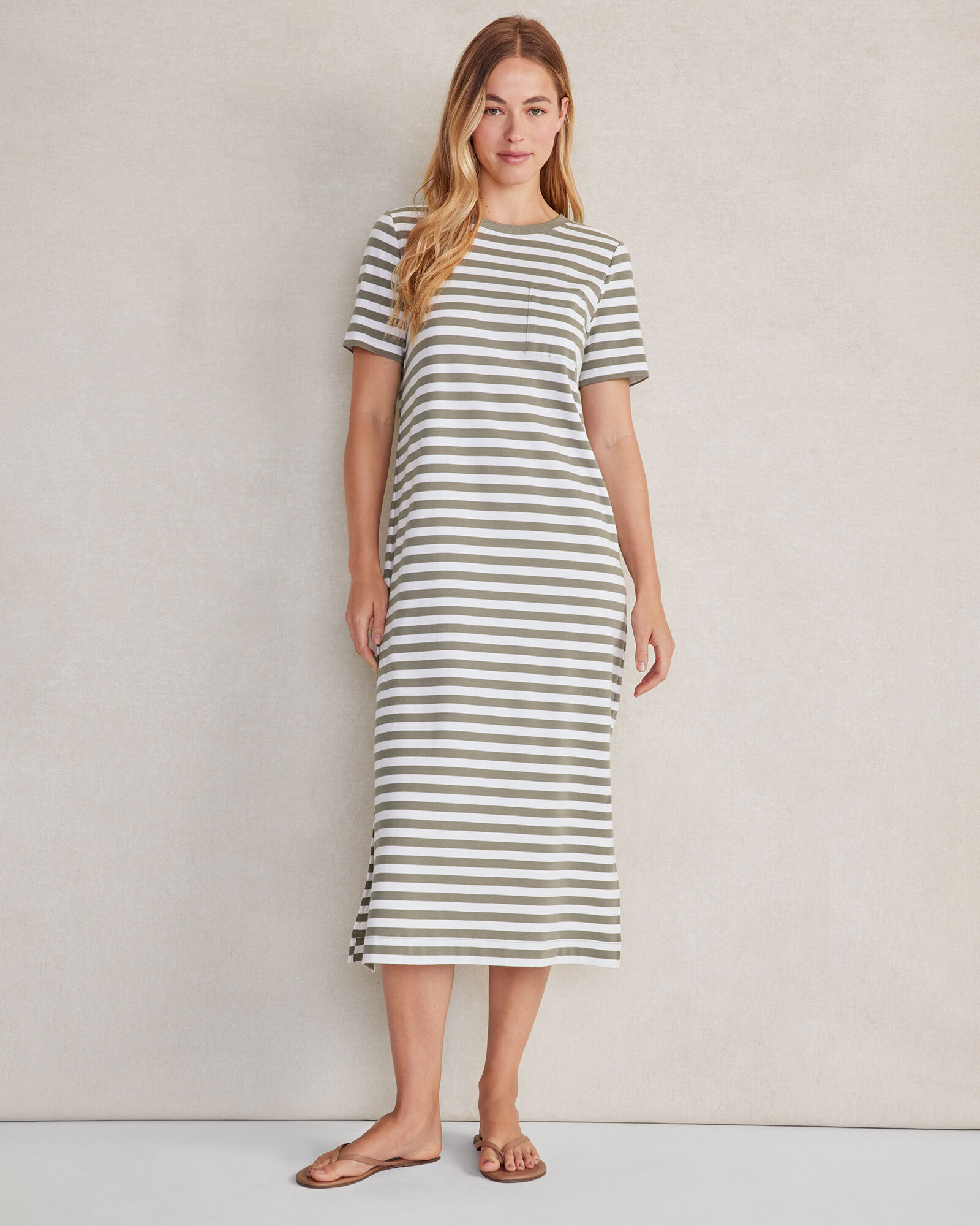 white christmas dresses Women's Merino T-Shirt Dress main image 0