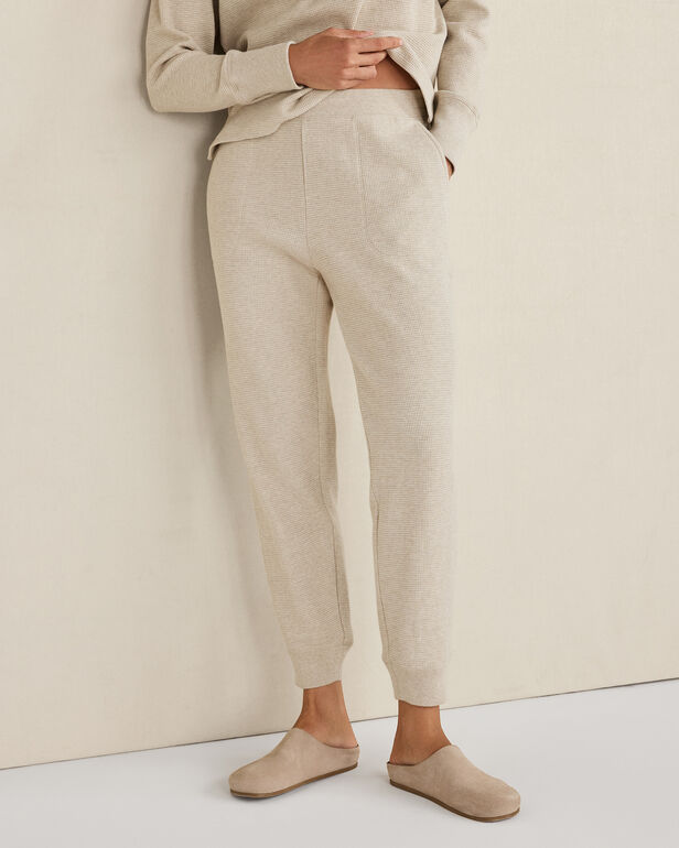 Resti Organic Cotton Waffle Jogger