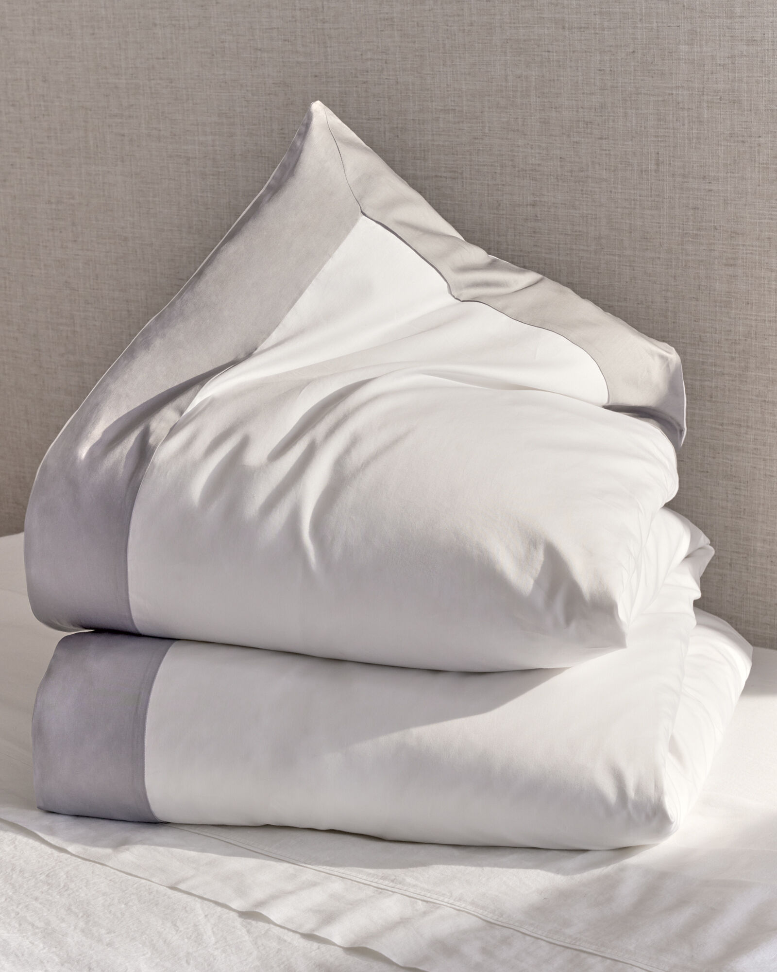 Organic Cotton Sateen Duvet Cover
