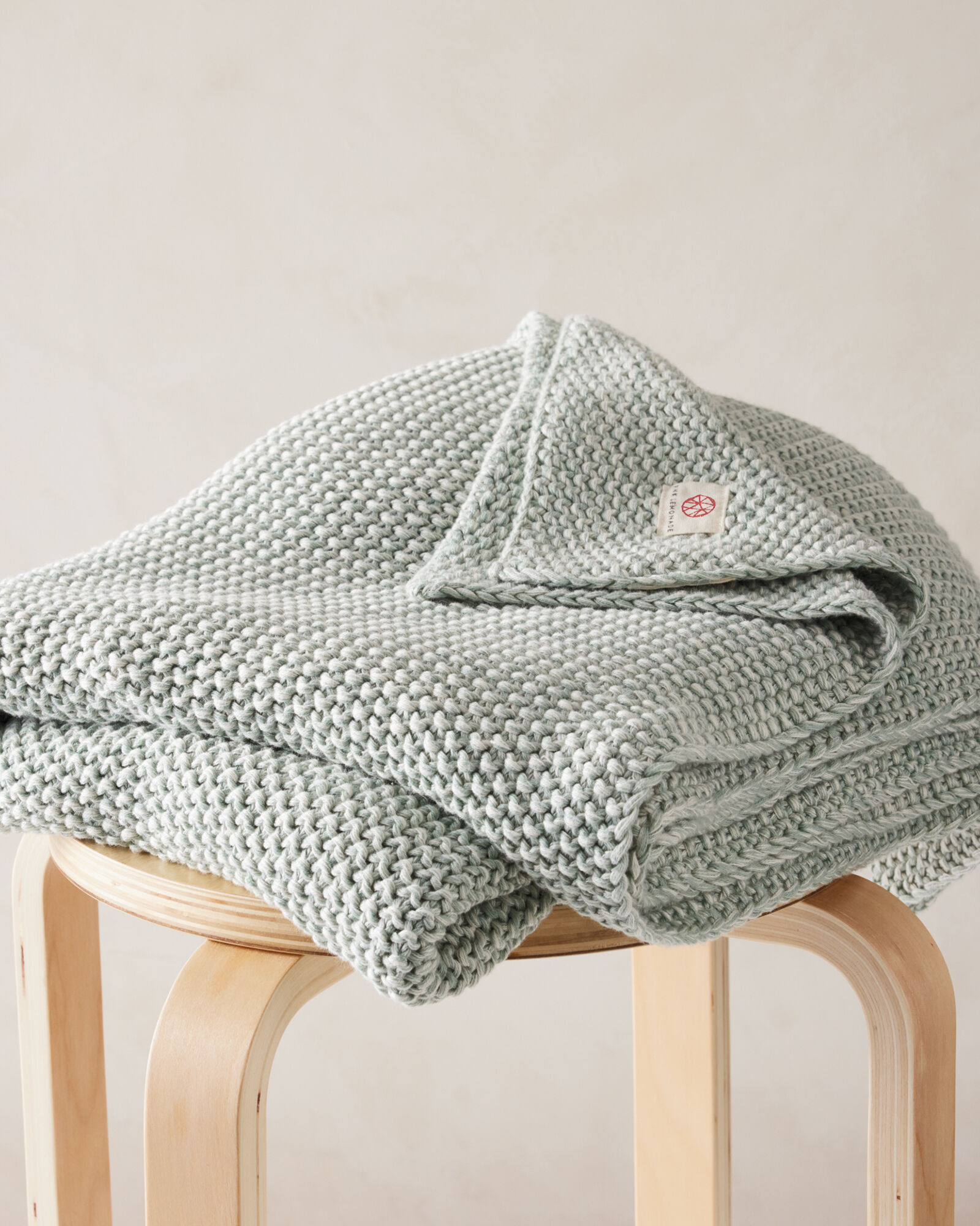 Organic Cotton Marled Throw