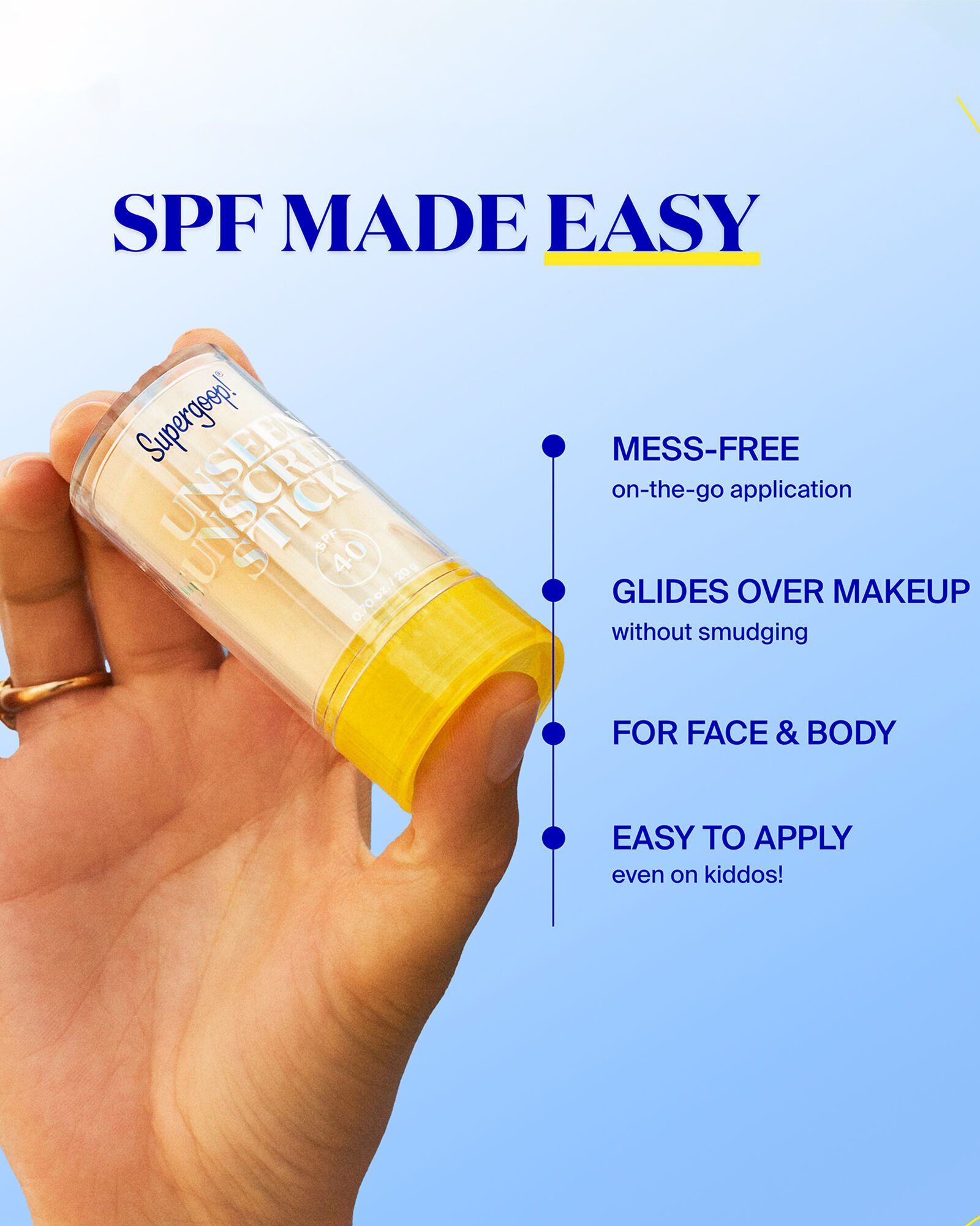 Supergoop Unseen Sunscreen Stick SPF40