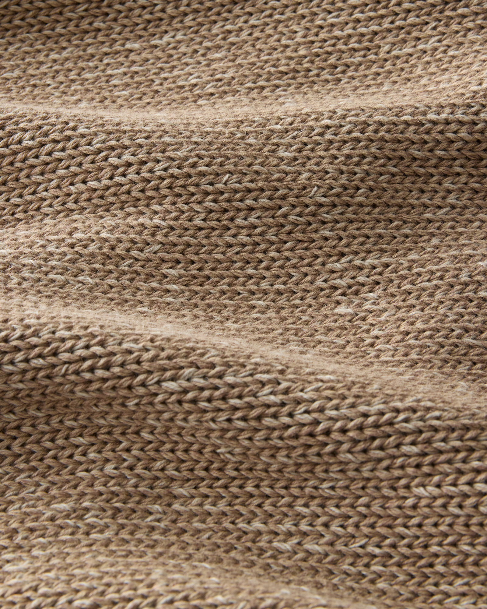 Organic Cotton Linen Plaited V-Neck Cardigan