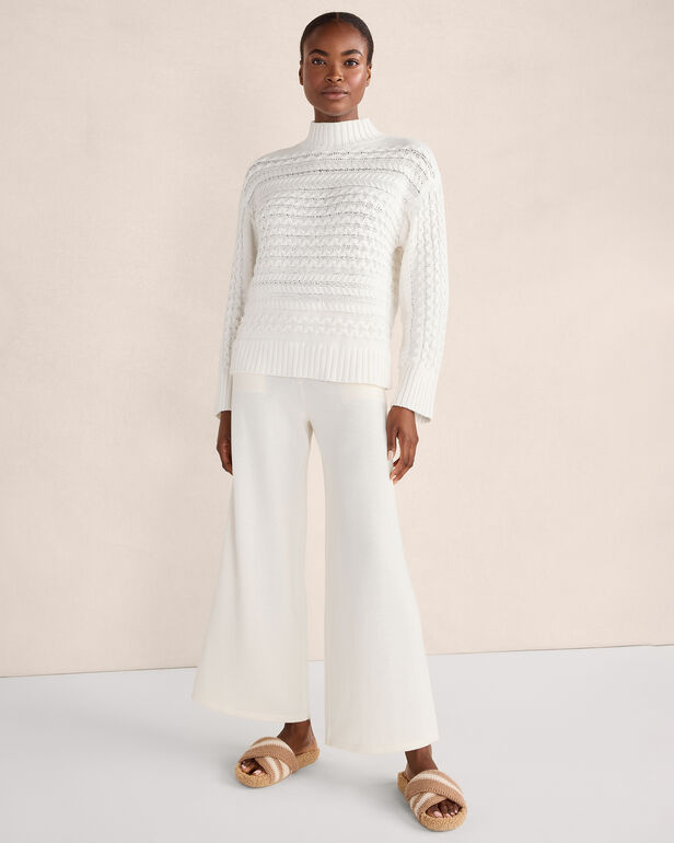Organic Cotton Hudson Pants - White