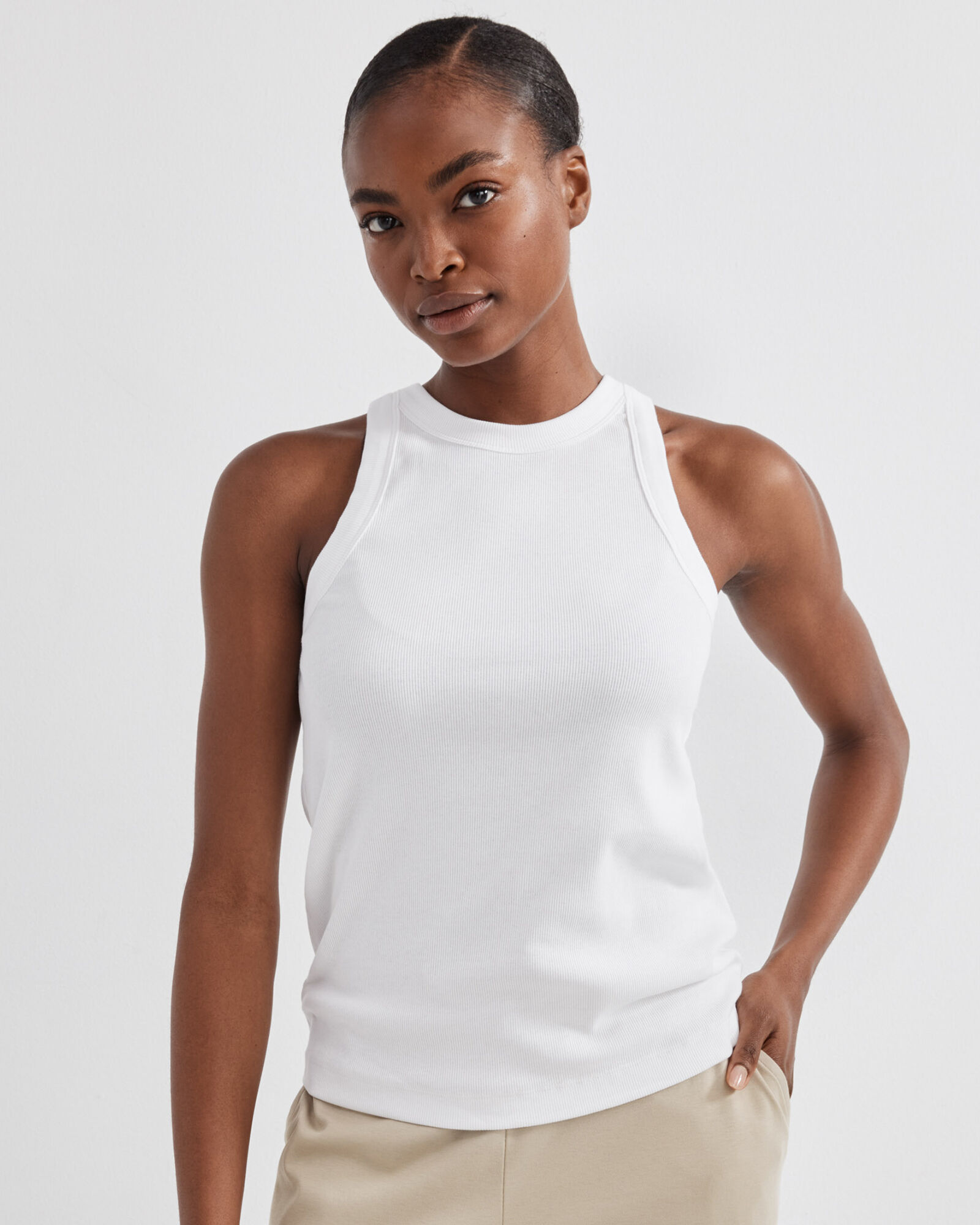 Organic Cotton Racerback Tank