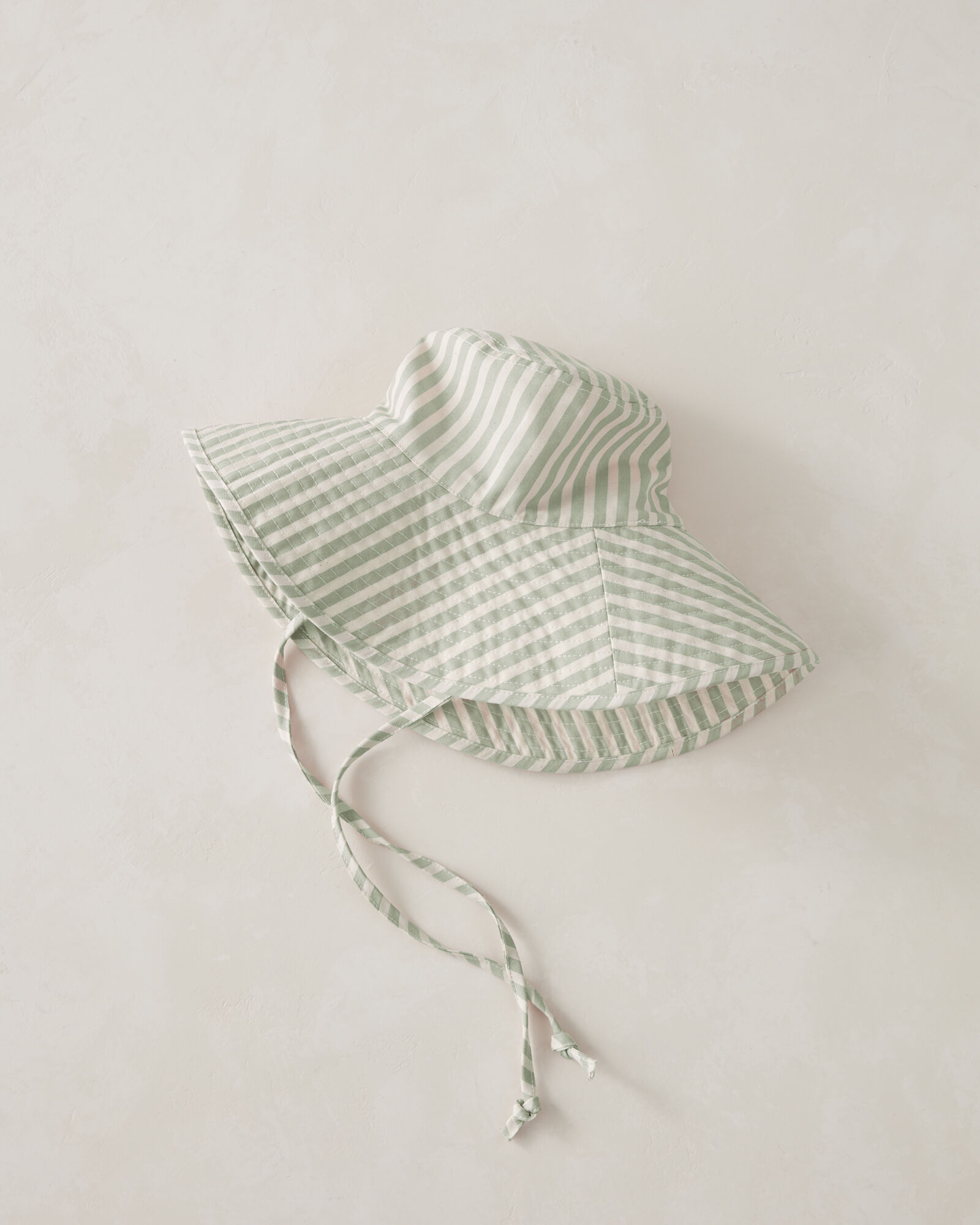 Business & Pleasure Wide Brim Beach Hat Sage Stripe | Haven  display picture 1