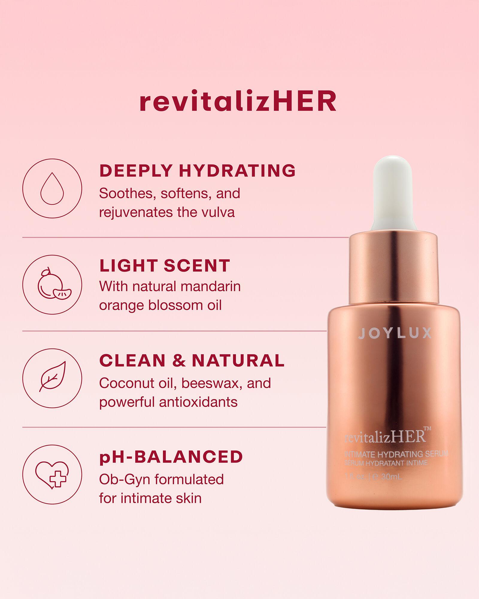 Joylux revitalizHER&trade; Hydrating Serum