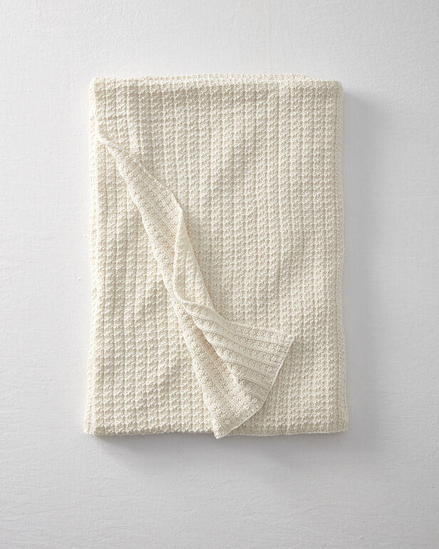 Textured Cotton Throw