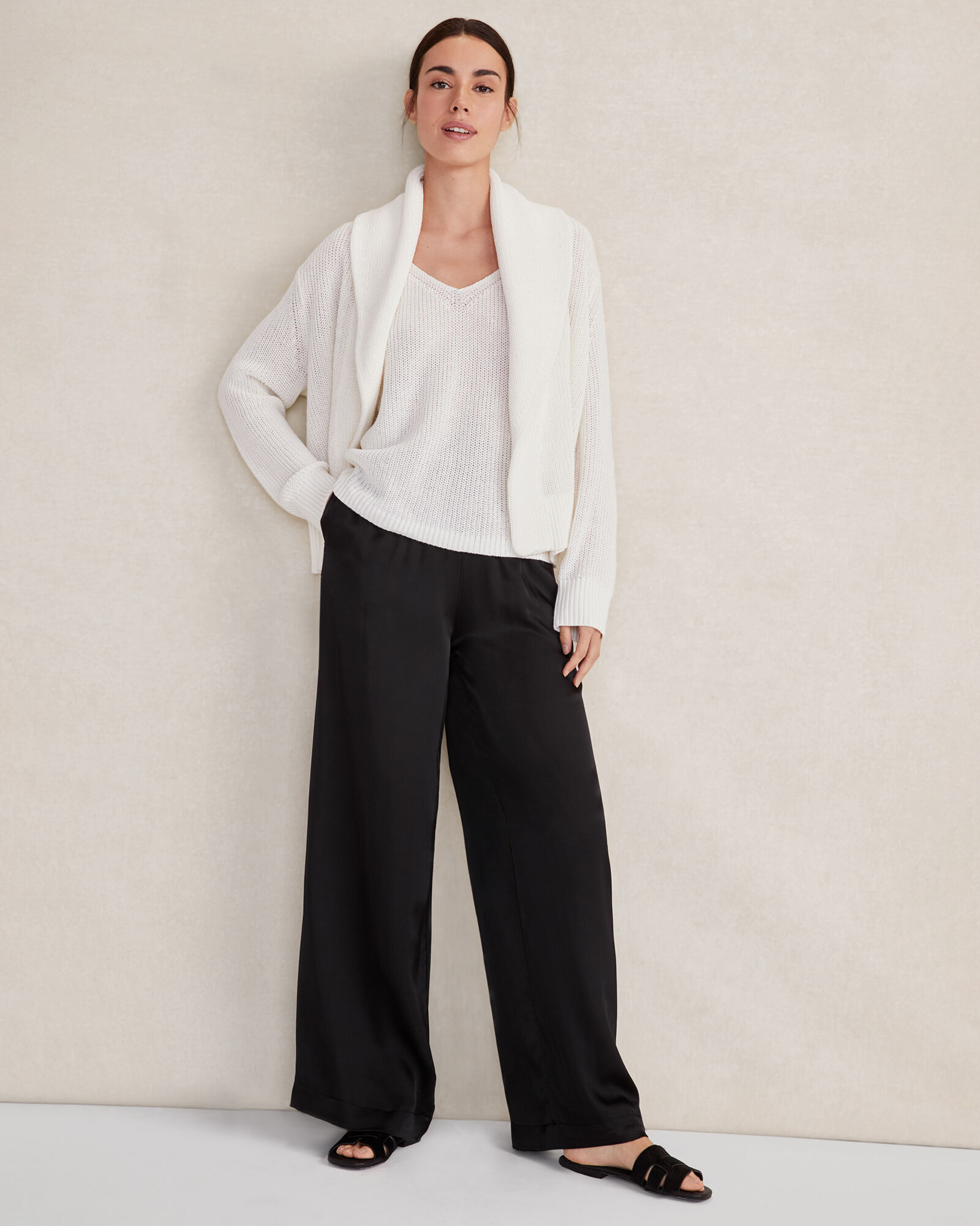 Silky Drawstring Pants | Haven Well Within