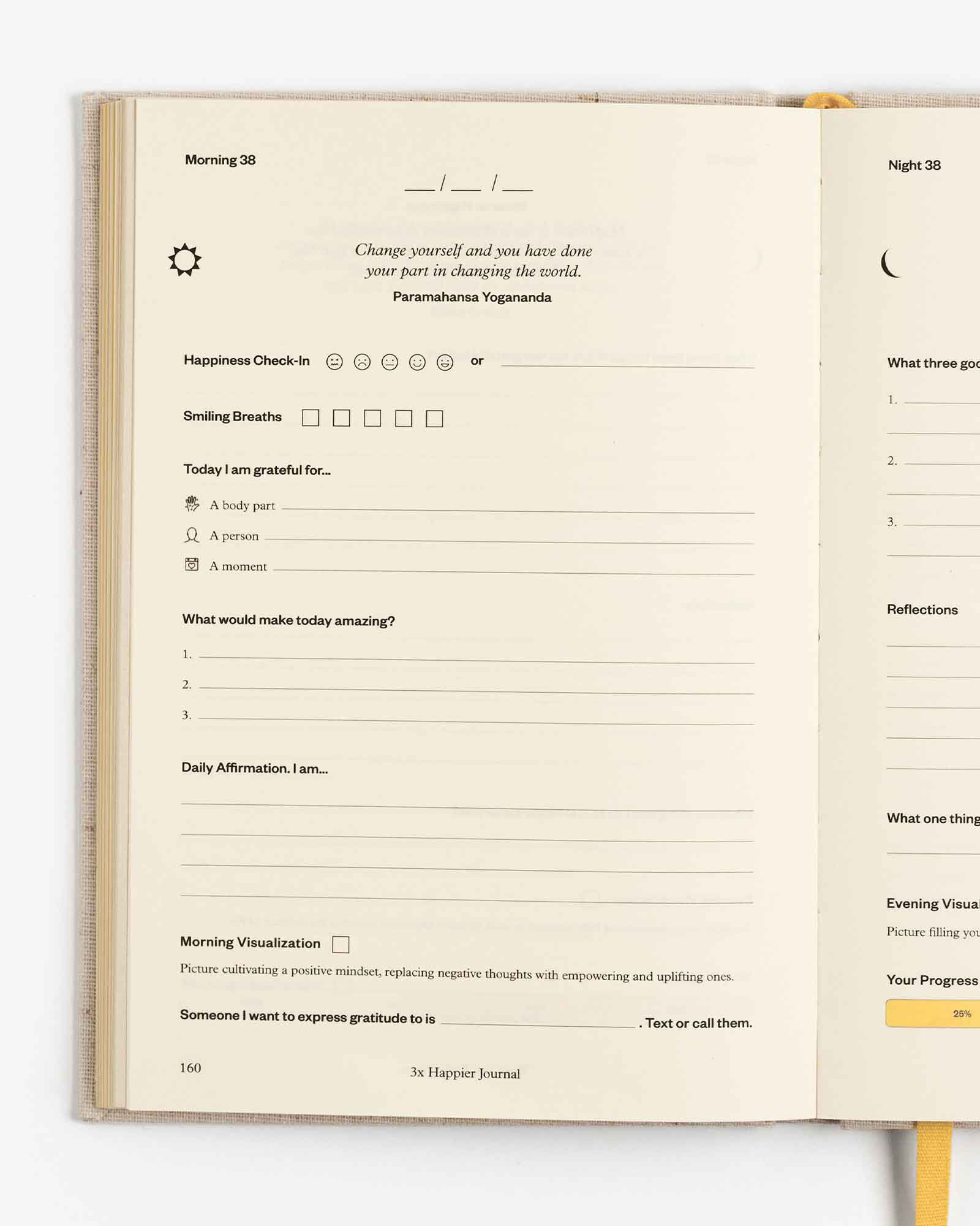 Intelligent Change 3x Happier Journal