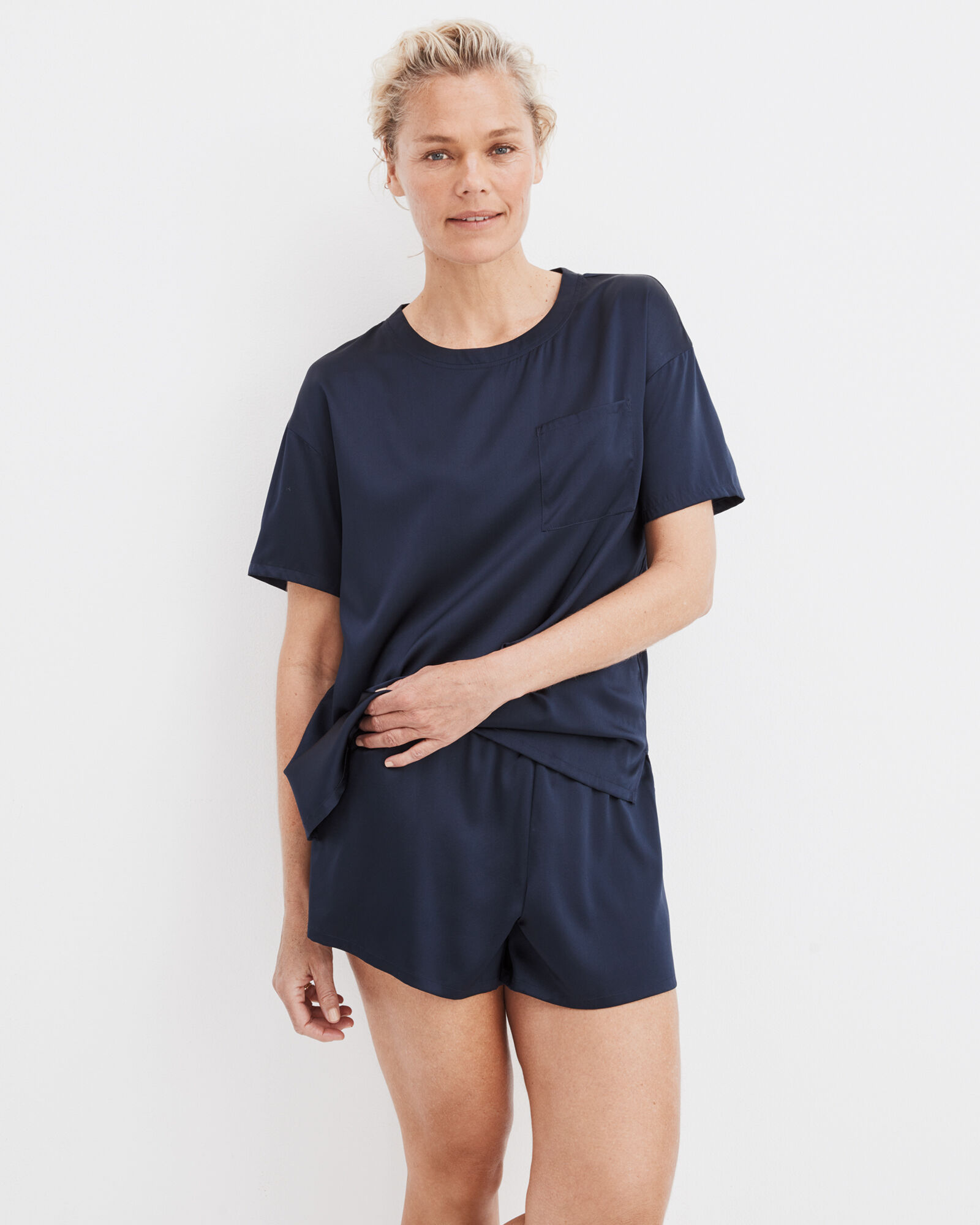 Washable Silk Sleep Shorts