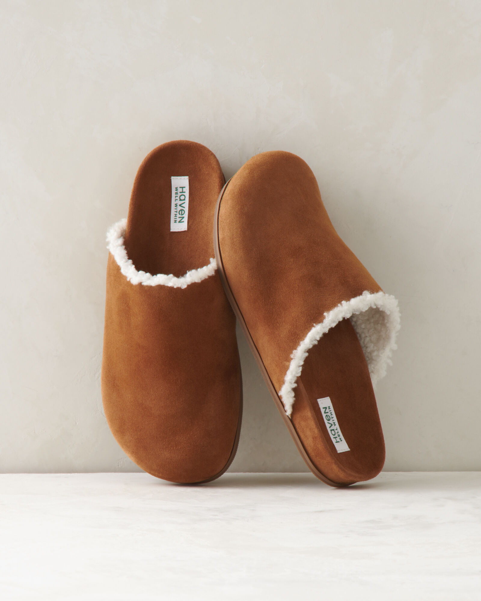Suede Clogs Haven Well Within