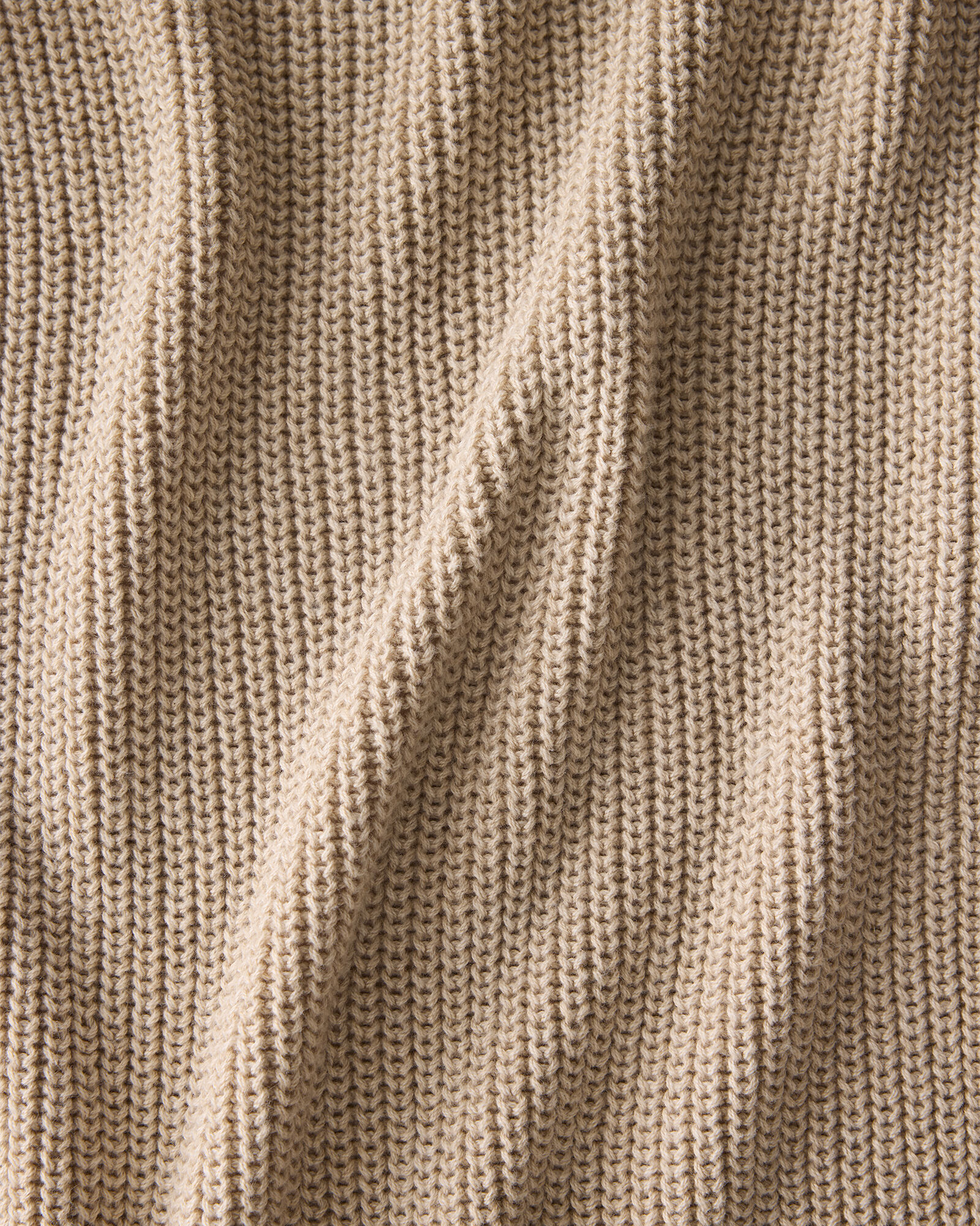 Organic Cotton Shaker Stitch Heathered Cardigan