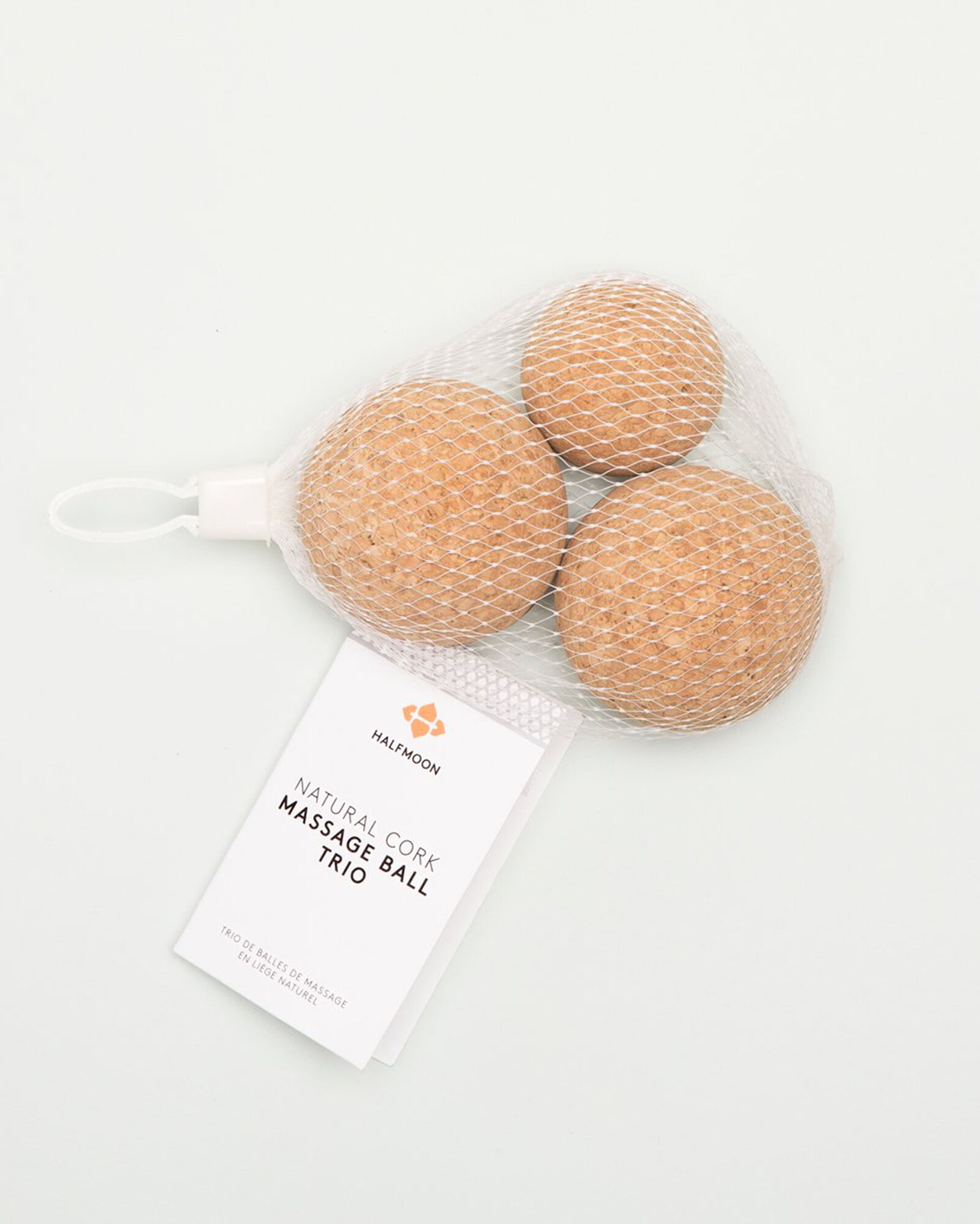 b, halfmoon Cork Massage Ball Trio
