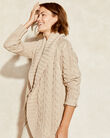 Cable Knit Cocoon Sweater