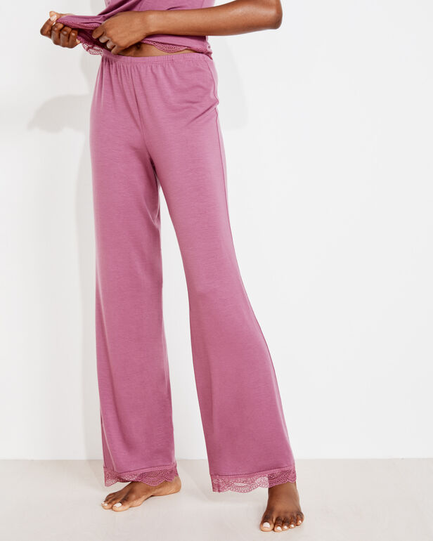 Dream Tencel&trade; Lace Trim Pants