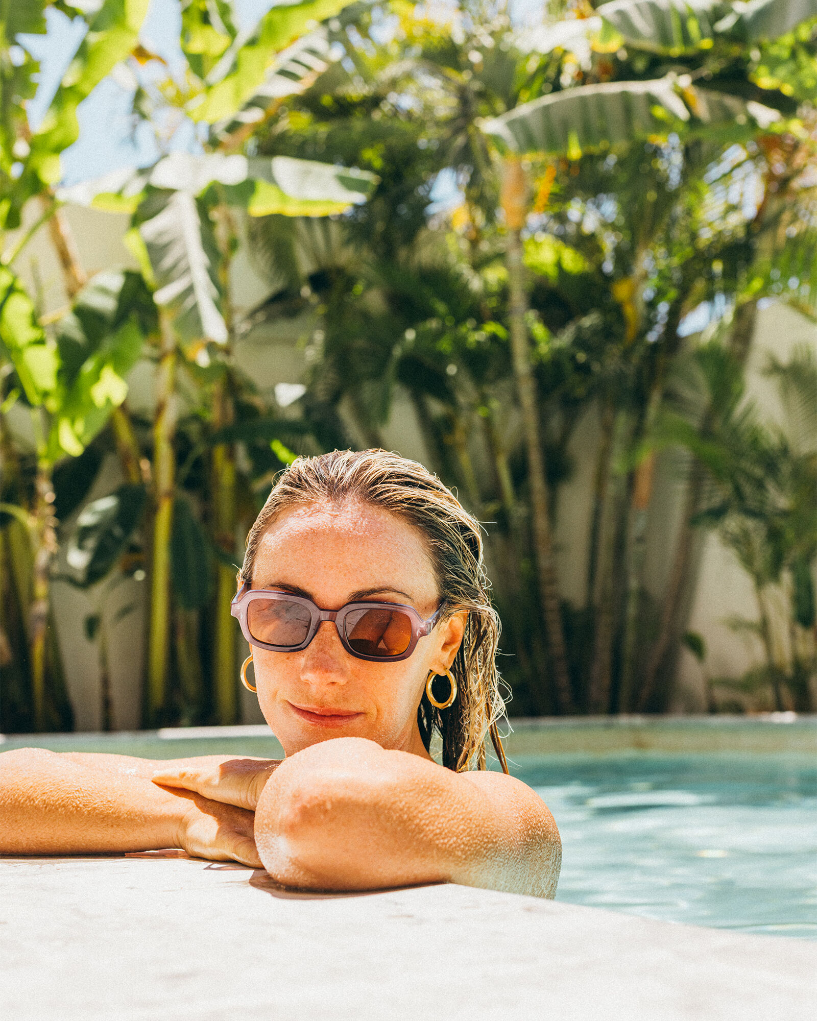 Sunski Lago Sunglasses in Fog Terra Fade