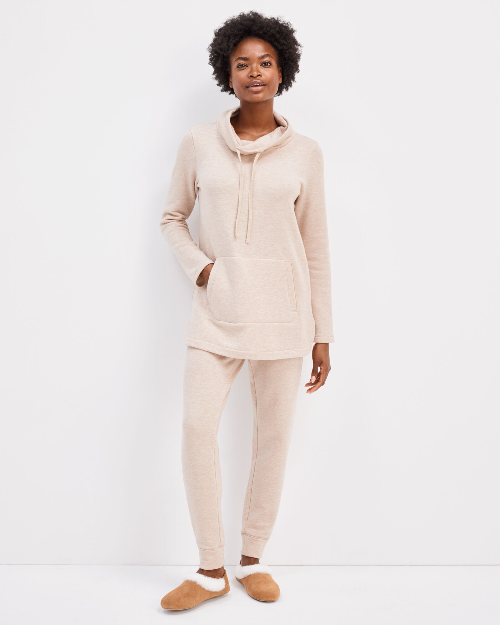 Fleece Slim Pants Haven Well Within