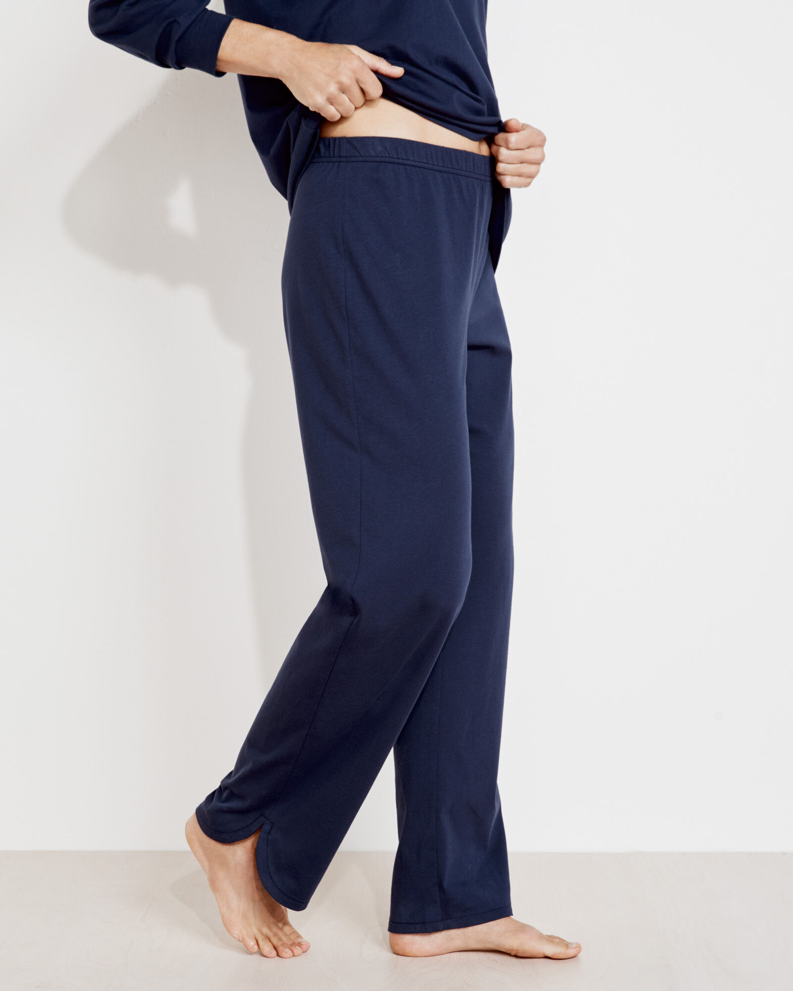Organic Cotton Jersey Tulip Hem Sleep Pants Haven Well Within