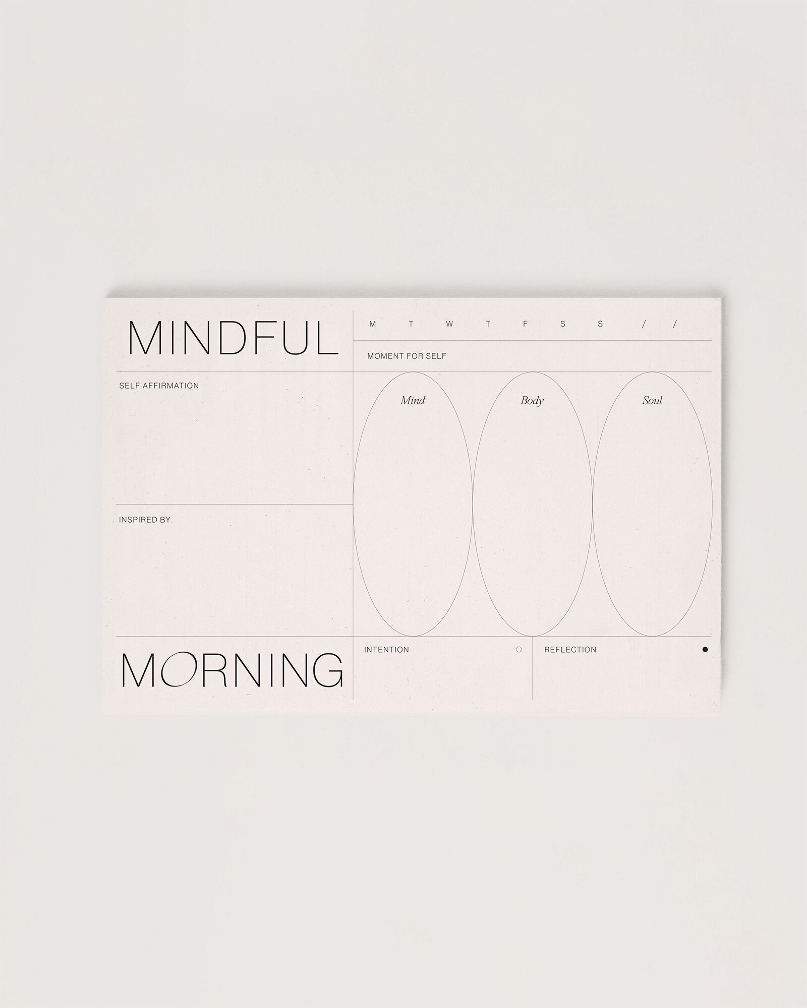 Wilde House Paper 'Mindful Morning' Pad