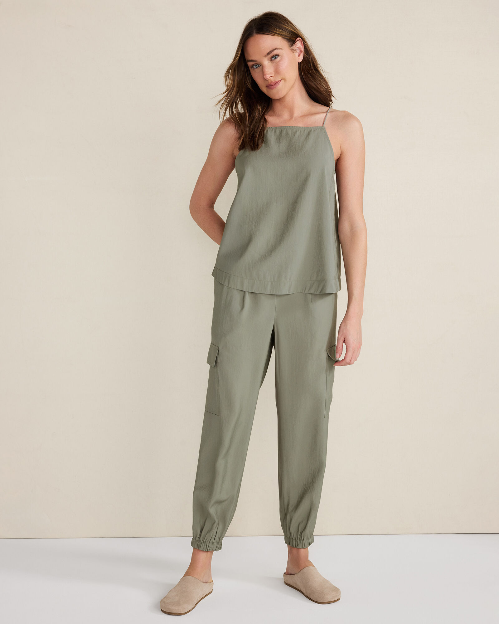 Luxe Modal Cargo Pants