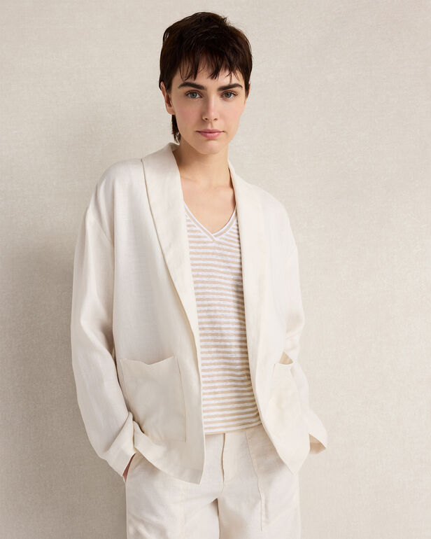 Heavyweight Linen Blazer