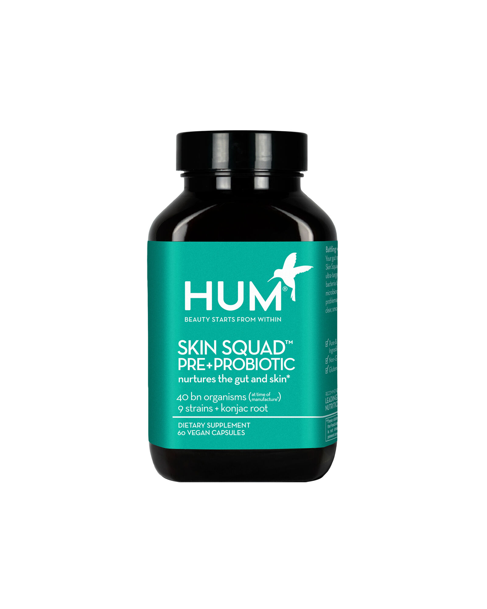 HUM Nutrition Skin Squad Pre+Probiotic