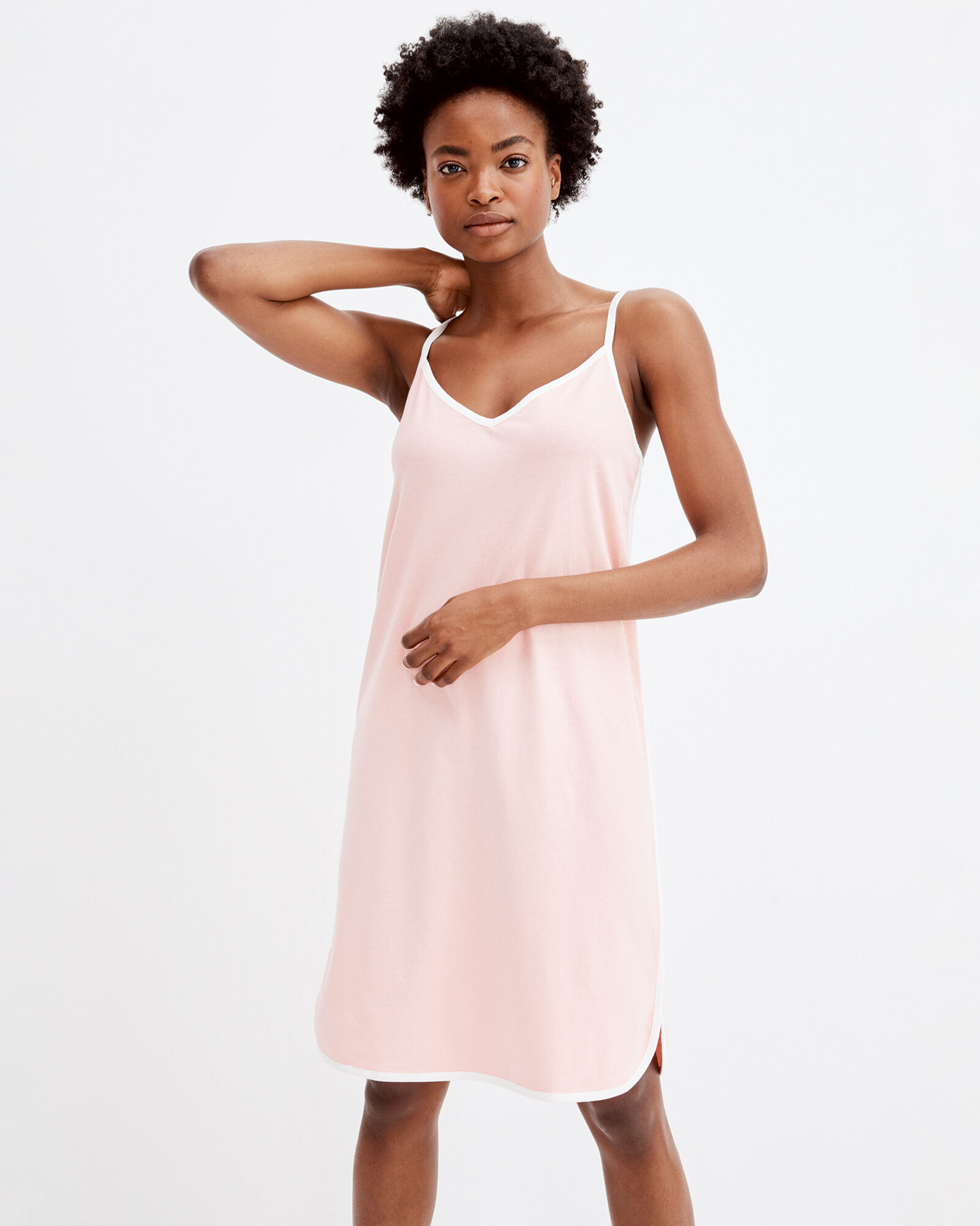 sexy jersey dresses Sexy Jersey Long Sleeves V-Neck Side Slit Mermaid Long Prom Dresses,PD –  SposaBridal main image 0