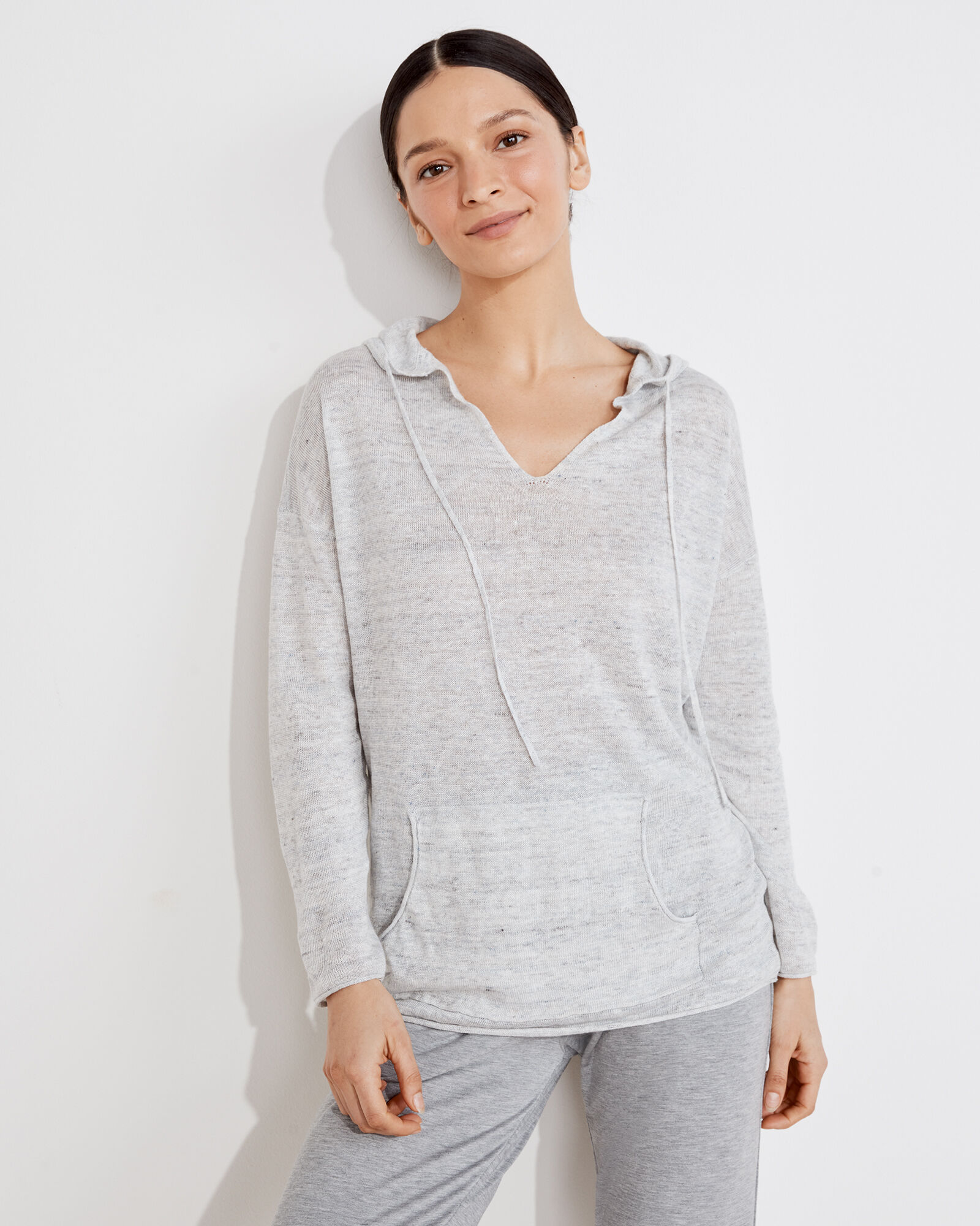 Linen hoodie hotsell women's
