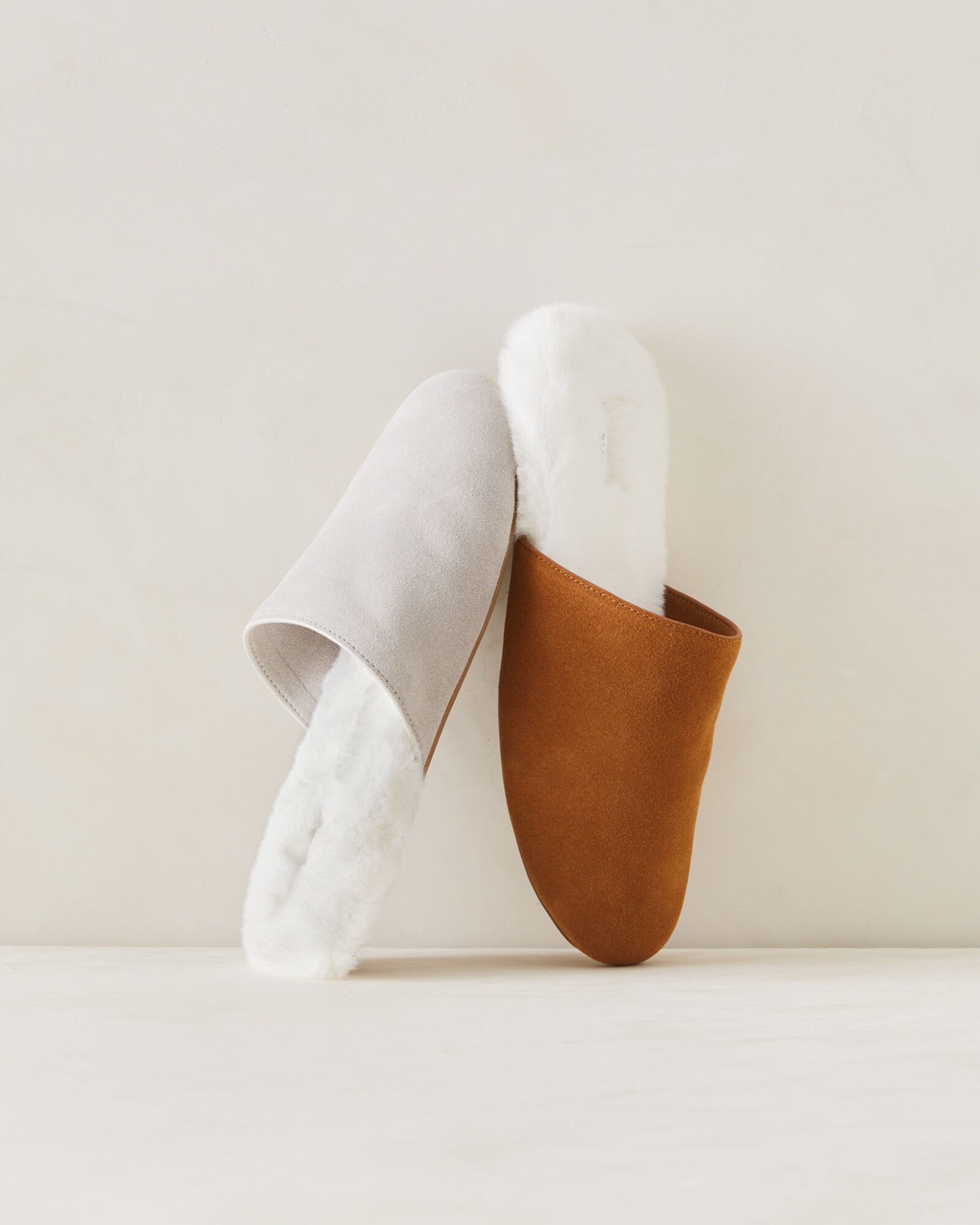Faux Fur Suede Slippers | Haven Well Within