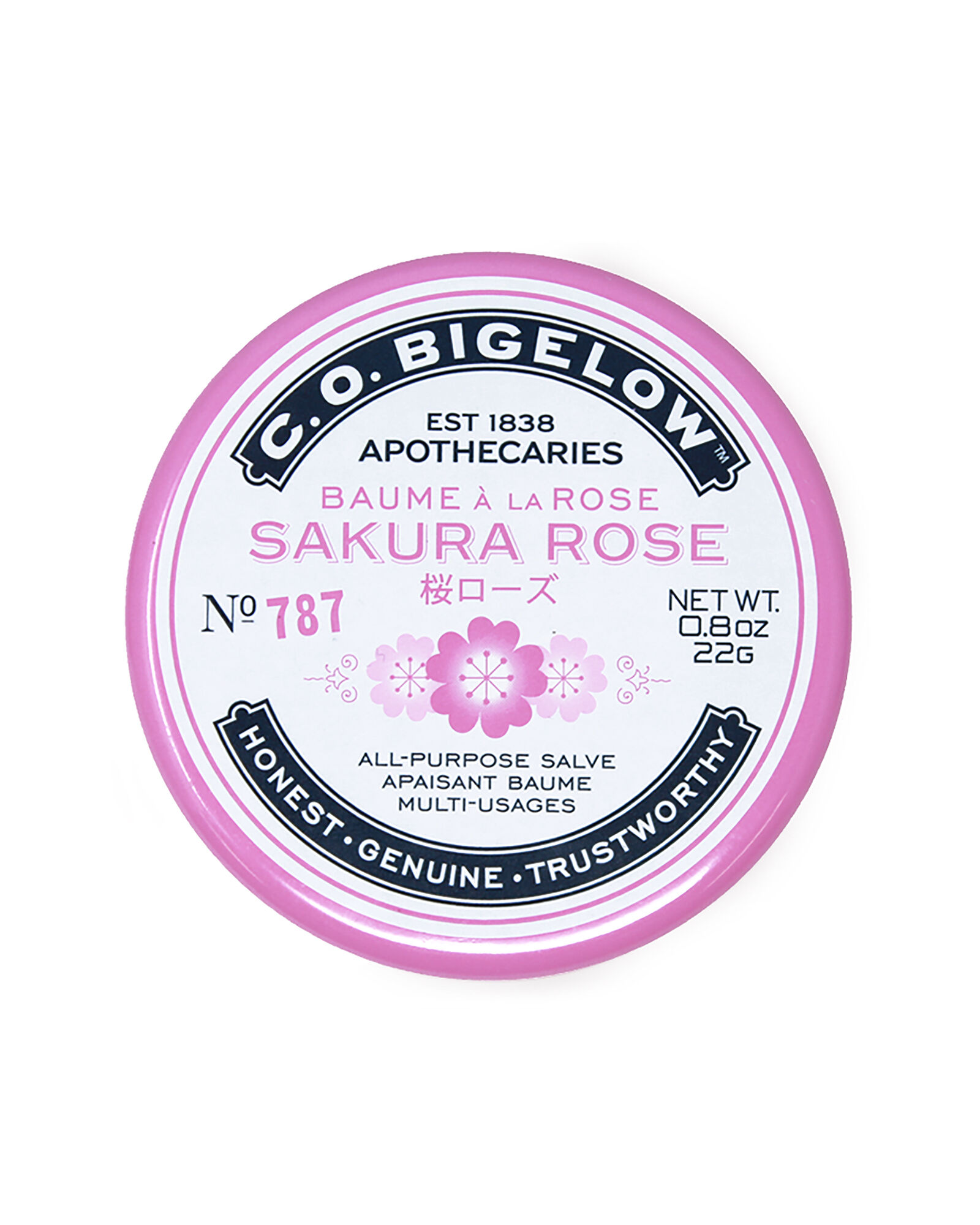 C.O. Bigelow Sakura Rose Salve