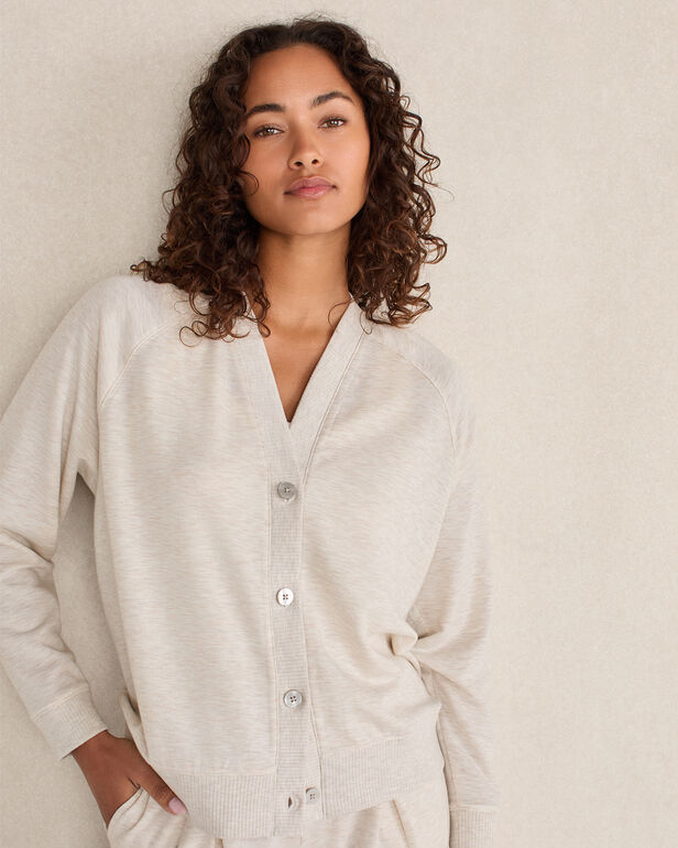 Lightweight Fleece Cardigan