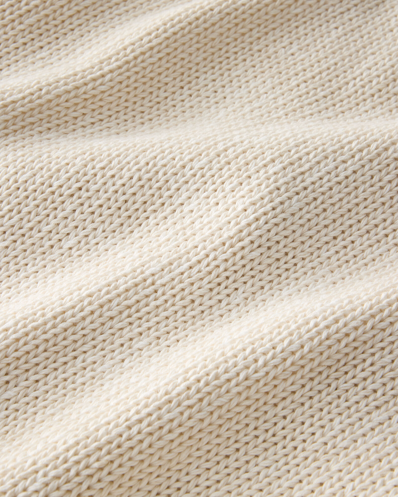 Cotton Linen Plaited V-Neck Cardigan