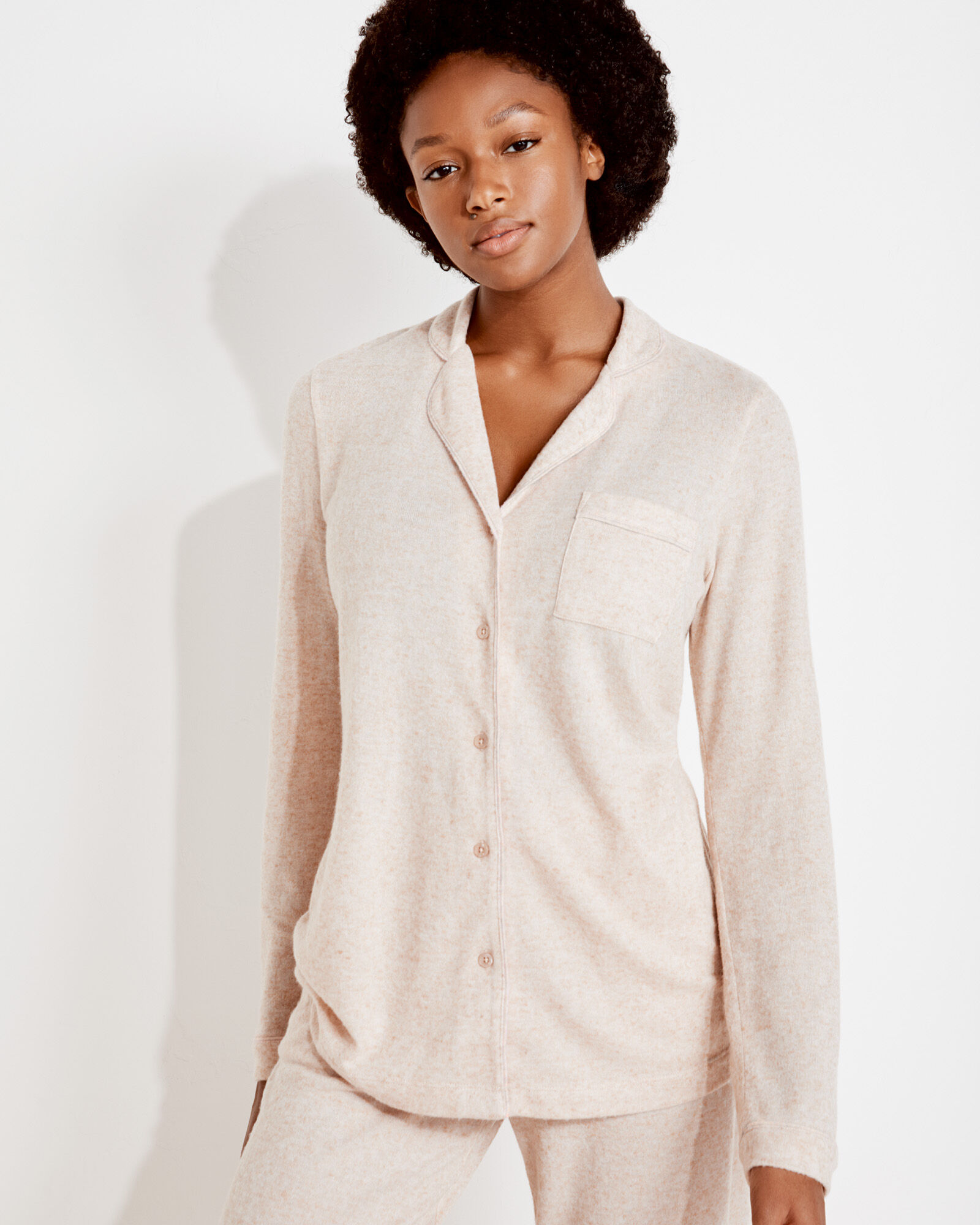 Featherweight long sleeve knit store