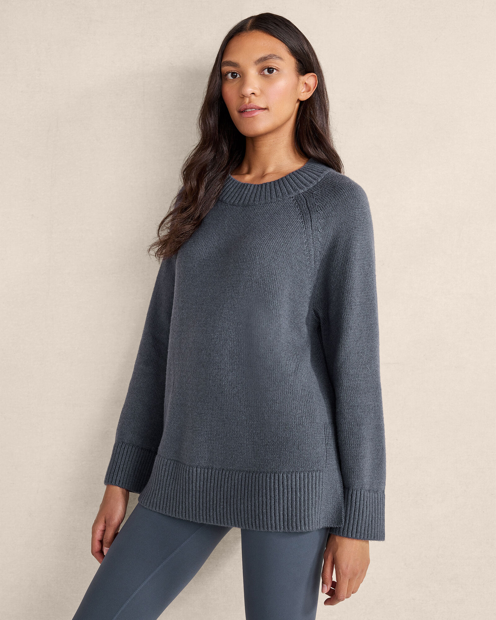 Crewneck Yoga Sweater Haven Well Within