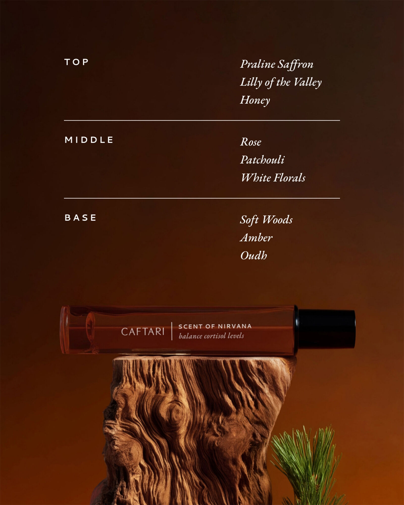 CAFTARI Scent of Nirvana Rollerball Fragrance