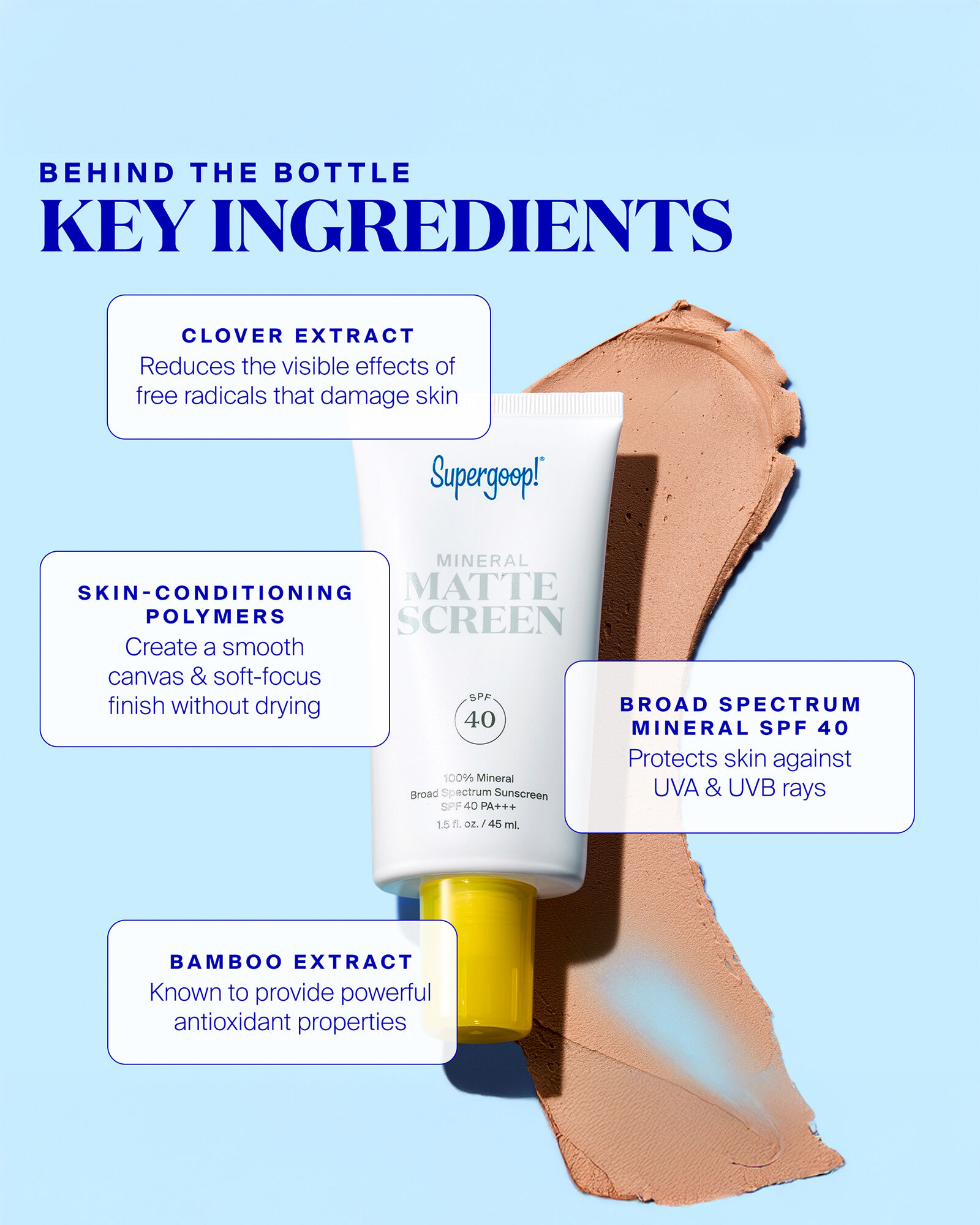 Supergoop Mineral Mattescreen SPF40