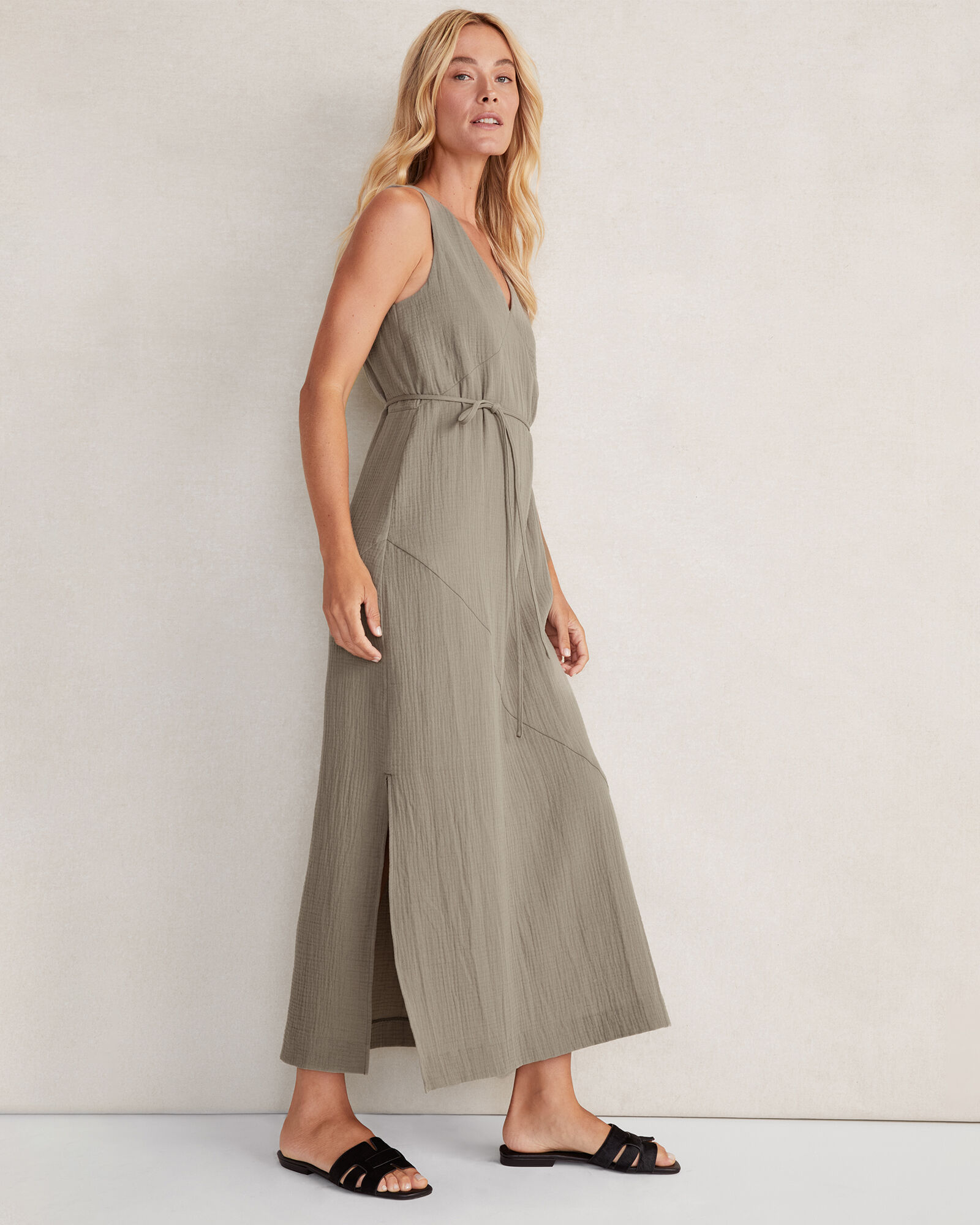 Organic Cotton Gauze Dress